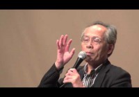 佐高信氏　講演　最上小国川ダム計画を考える。2012.9.21